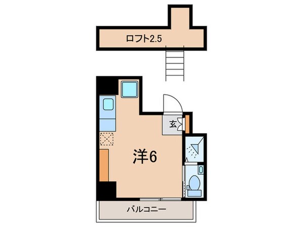 エルセゾンフクダの物件間取画像